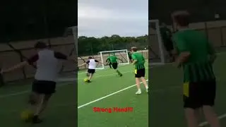 Strong One Handed Save!!!