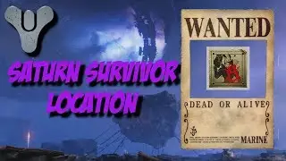 Destiny 2 Forsaken - WANTED Bounty Location - Saturn Survivor