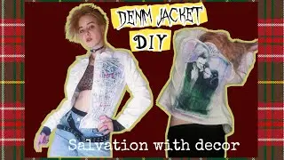 DIY Denim Jacket Decor