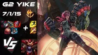 G2 Esports Yike JUNGLE Vi vs Shyvana - EU Challenger Patch 14.24