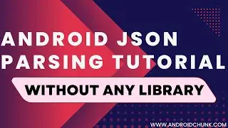 Android JSON Parsing From Assets Folder Without Any Library and Display with RecyclerView
