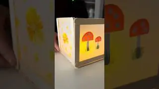 Elegante Laterne basteln! 🌼 DIY mit Holzst&auml;ben & gepressten Bl&uuml;ten