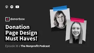 Nonprofit Donation Page Design 