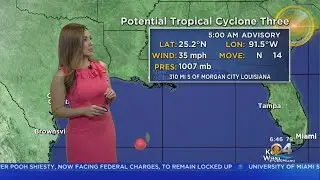 Tropical Storm Warning Extended For Gulf Coast