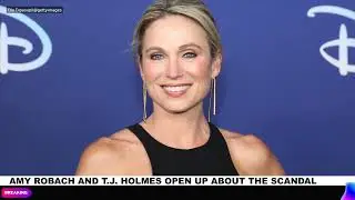Эми Робач и Ти Джей Холмс нарушили молчание по поводу скандала | Hollywire