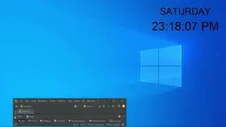 Python Tkinter desktop clock