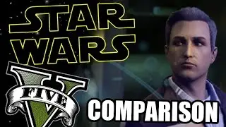 STAR WARS: THE FORCE AWAKENS in GTA V (COMPARISON)