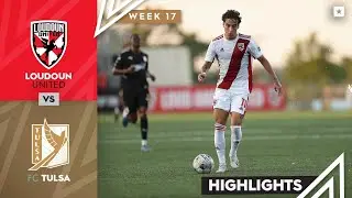 Loudoun United FC vs. FC Tulsa - Game Highlights | 07-03-2022