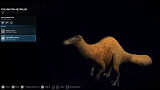 Jurassic World Evolution 2 all deinocheirus skins and patterns