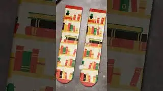 Custom Crew Socks - Gifts For Book Lovers, Readers - Adventures Inside These Pages - MTS-MQ0515-V4
