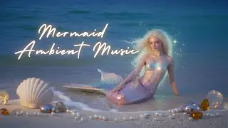 Mermaid by the Shore at Dusk | Mermaid Ambient Music for Calm Background | 3 Hours