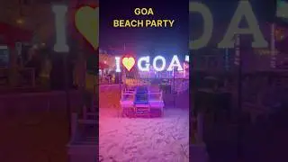 Goa Beach Party #goabeachparty #goavlog #travelvlog #travelnow #budgetyatra