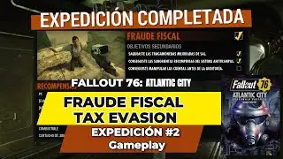 Fallout 76: Atlantic City  -  Fraude Fiscal / Tax Evasion (Ep.2) GAMEPLAY 2024