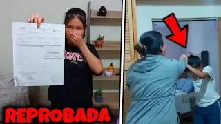MI HERMANA REPROBO Y AS&Iacute; RECCIONO MI MAM&Aacute;!! BROMA PESADA *La peor*