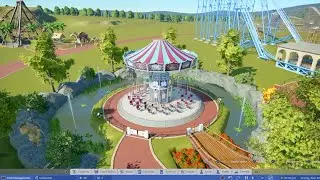 Planet Coaster Console Edition: How To Add Scenery To A Ride (Short Tutorial!)