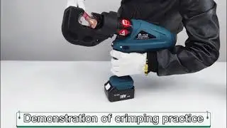 EZ-400 Battery Powered Crimping Tool.