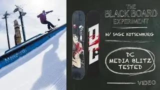 The Blackboard Experiment: Snowboard Review with Sage Kotsenburg - 2017 DC Media Blitz