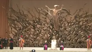 DISCORSO PAPA LEONE UDIENZA VOLONTARI GIUBILEO (aula Paolo VI) #popeleoxiv #jubilee #volunteers 