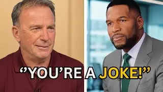 Kevin Costner SHUTS DOWN Michael Strahan LIVE On Good Morning America | Heated Exchange Shocks