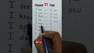 Present or Past - English Grammar #tenseslearn #englishgrammar #englishgrammar #englishvocabulary