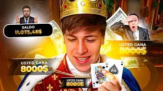 EL REY DEL BLACKJACK HACIENDO DE LAS SUYAS 😁