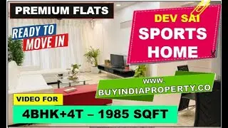 4 bhk in Noida extension in Dev Sai Sports Home in Sector 1 Noida Extension ☎️9560955050