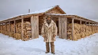 Neighbors Laughed When He Built A Shed All The Way Around His House &mdash; Until His Firewood Worked