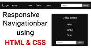 How to Create Responsive Navbar using HTML&CSS,Flex Box- A2B-The Coder