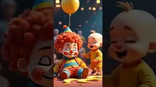 Circus Song for Kids | At the Circus Nursery Rhyme #childrensongs #babyrhymes #toddlersongs #shorts