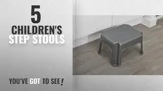 Top 10 Children'S Step Stools [2018]: Addis Step Stool, Black