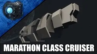 Halo 5 Forge Creation - Marathon Class Cruiser