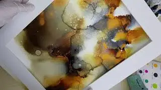 7 - ENCRE OCTOPUSFLUIDS - couleurs d'automne n°1 par Corinne Bardou