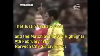 That Justin Fashanu Goal - plus the Match of the Day Highlights