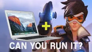 Overwatch running on MacBook Air 2015