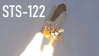 STS-122 | Space Shuttle Atlantis Launches from Complex 39A