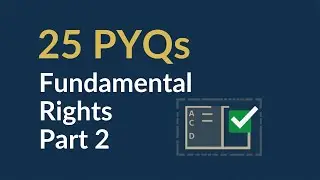 Fundamental Rights Part 2 - SSC CGL PYQs తెలుగులో | Article 14-35 పూర్తిగా వివరణ | GOVT JOB