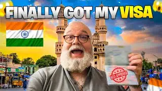Finally got my Visa for India!😇🇮🇳