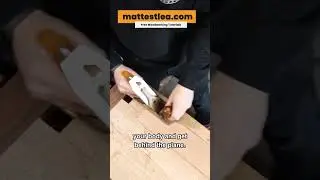 Как пользоваться рубанком