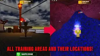 ALL POWER TRAINING AREAS AND THEIR LOCATIONS! | Super Power League