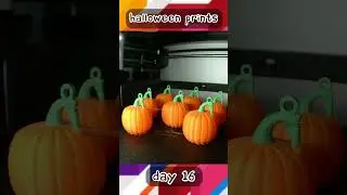 Day 16 - Pumpkin Ornaments (31 Days of Halloween 3D Prints)