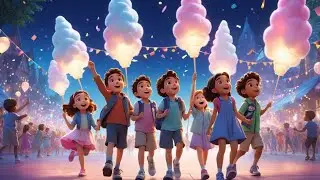 Cotton Candy Song for Toddlers | Cute & Catchy Kids Rhyme