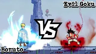 Boruto (Boruto Generation) Vs Evil Goku Trim ( Dragon Ball )