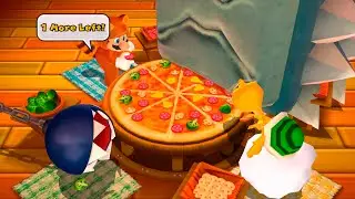 Mario Party 9 - Thwomp Vs Mario Vs Chain Chomp Vs Lakitu