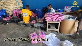 PVC PCU Slipper Making Machine 200 Pairs / hour Injection Molding