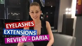Eyelash Extensions - Cliente Review - Daria Wojtasik - Perfect Eyelashes Products