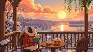 A gentle winter day with Hamster ❄️🐹 Lofi Hamster⛄️ [ chill/relaxing study/ beats ]