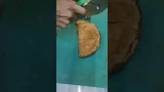 Crispy Cheesy Stuffed Bread Cutting 😋 | Street Food Snack  So Satisfying Video@DesiBitesofIndia
