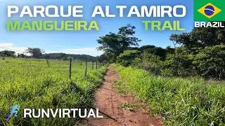 Trail Running in Brazil: Altamiro Park &bull; Mangueira Trail (Nature, Forest, Lake Scenery)