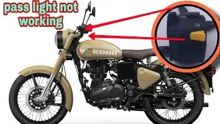 pass light not working LH switch module repair