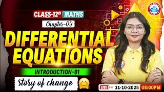 Class 12 Maths Chapter 9 Differential Equations | 12th Maths Imp Questions | UP Board English Medium